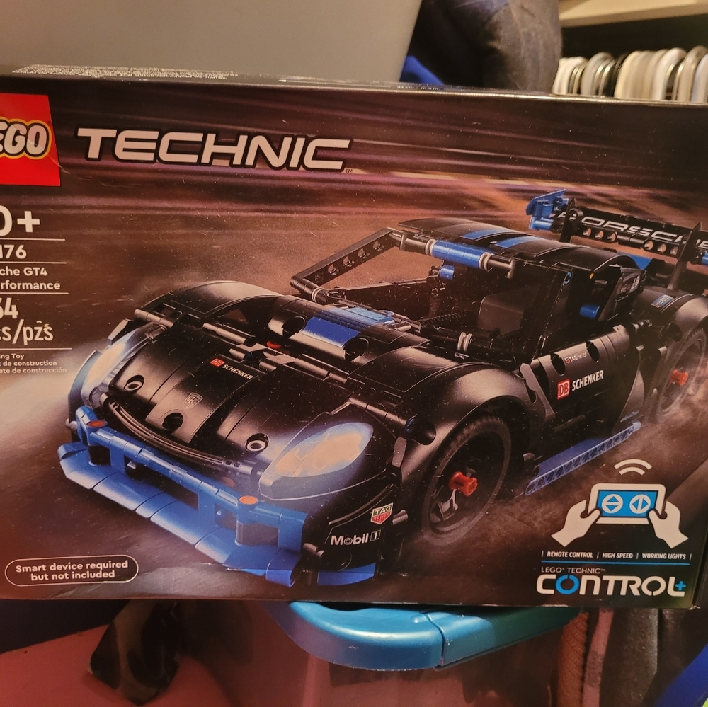 Lego technic Porsche gt4